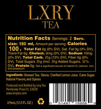 Load image into Gallery viewer, LXRY Tea 375mL Classic Flavor (4 Pack)
