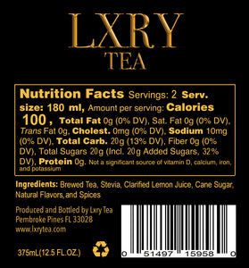 LXRY Tea 375mL Classic Flavor (4 Pack)